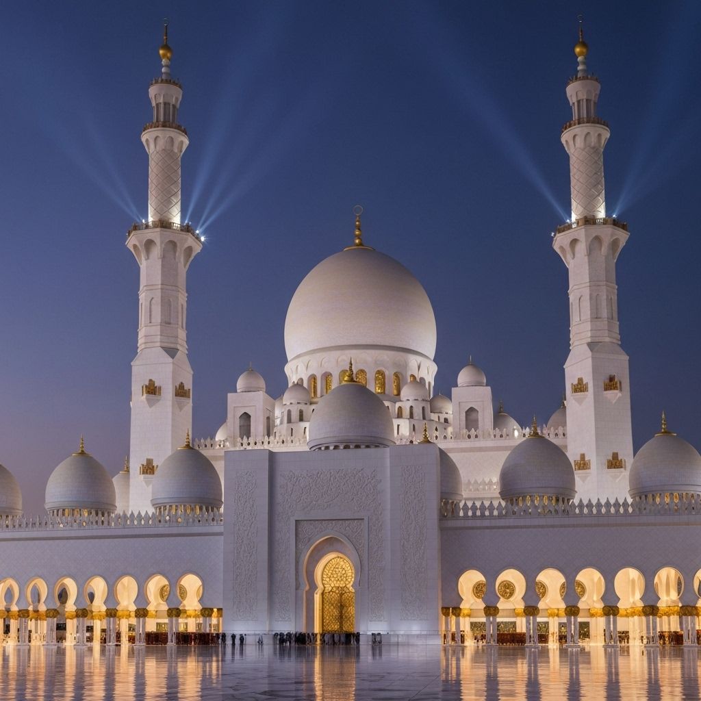 Sheikh Zayed Grand Mosque Abu Dhabi